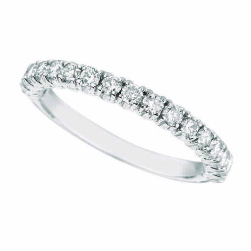 0.25 Carat Natural Diamond Stackable Ring G SI 14K